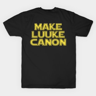 Make Luuke Canon T-Shirt